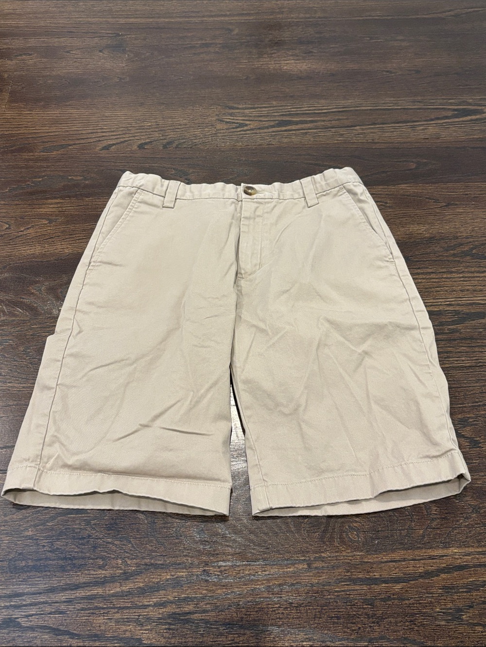 Vineyard Vines Boys Beige Khaki Shorts Size 18